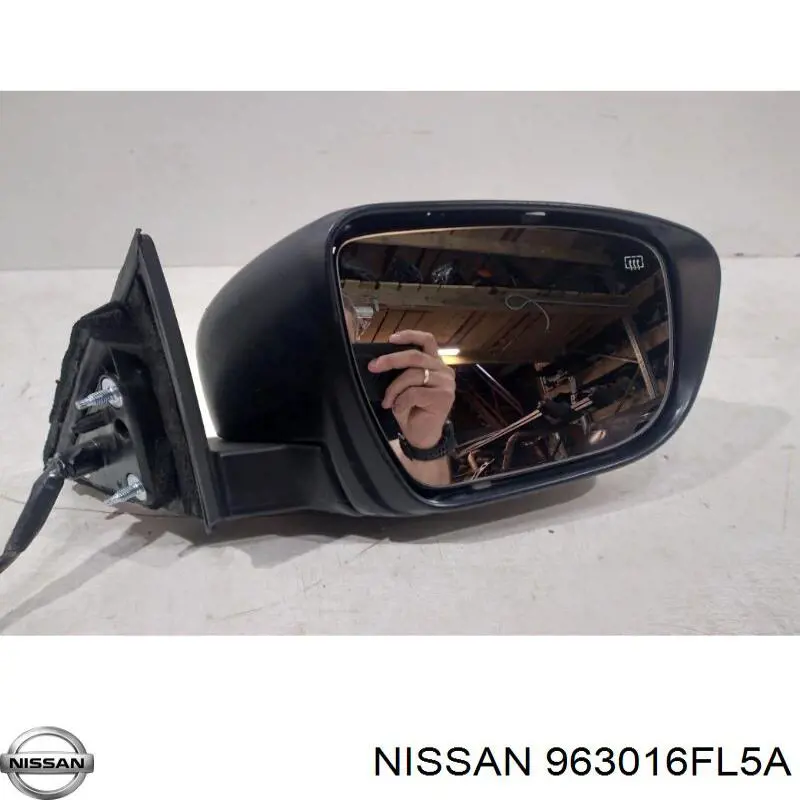 963016FL5A Nissan/Infiniti Праве дзеркало заднього виду