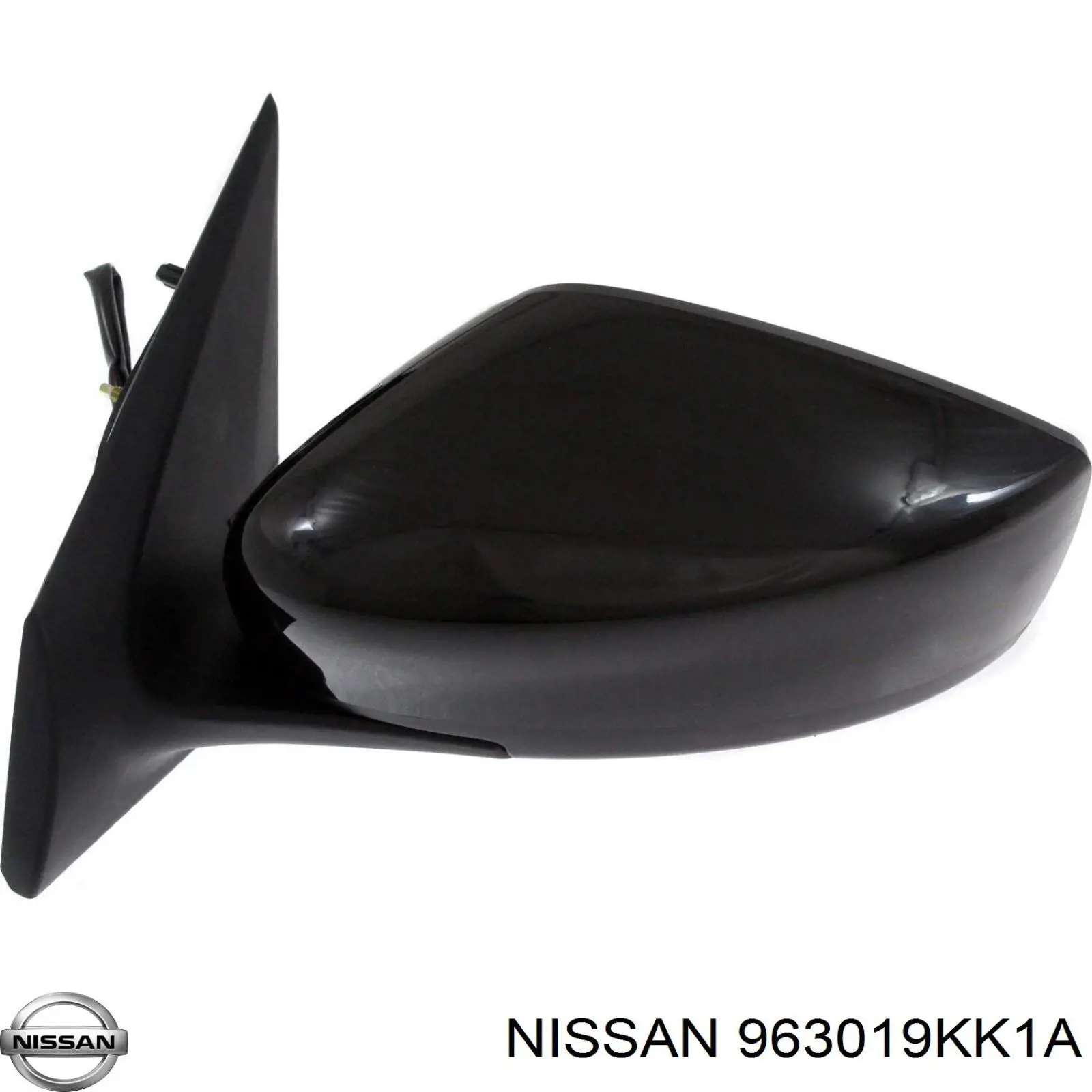 Праве бічне дзеркало Nissan/Infiniti 963019KK1A ціна, від 41.39 USD