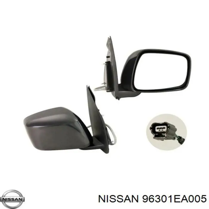 963019BC9B Nissan/Infiniti Праве дзеркало заднього виду