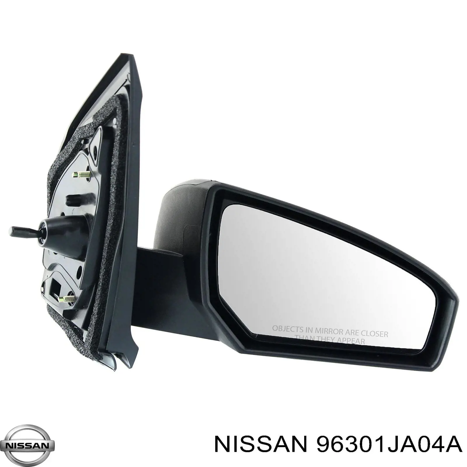 96301JA04A Nissan/Infiniti Праве дзеркало заднього виду