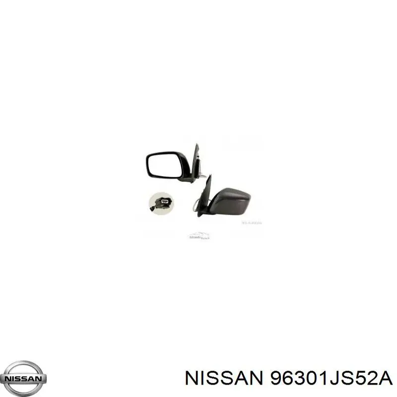Купити 96301JS52A Nissan/Infiniti Дзеркало праве