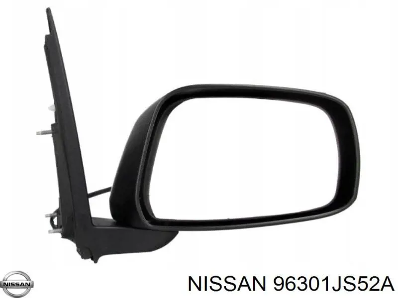 Праве бічне дзеркало Nissan/Infiniti 96301JS52A ціна, від 71.41 USD