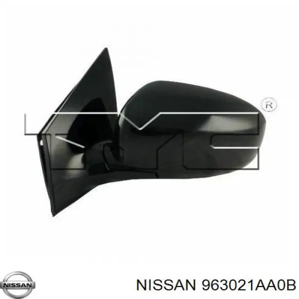 Бічне дзеркало заднього виду на Nissan Murano Z51