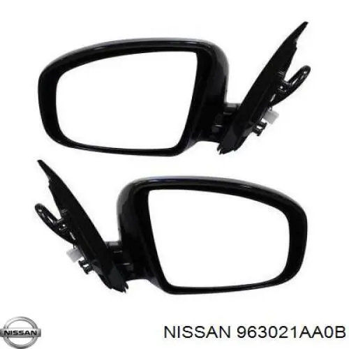 Дзеркало заднього виду, ліве на Nissan Murano  Z51