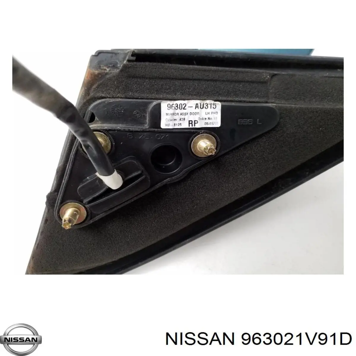 Ліве бічне дзеркало Nissan/Infiniti 963021V91D ціна, від 480.10 USD