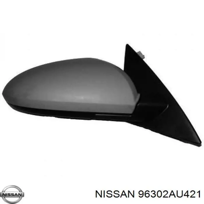 Ліве бічне дзеркало Nissan/Infiniti 96302AU421 ціна, від 23.76 USD