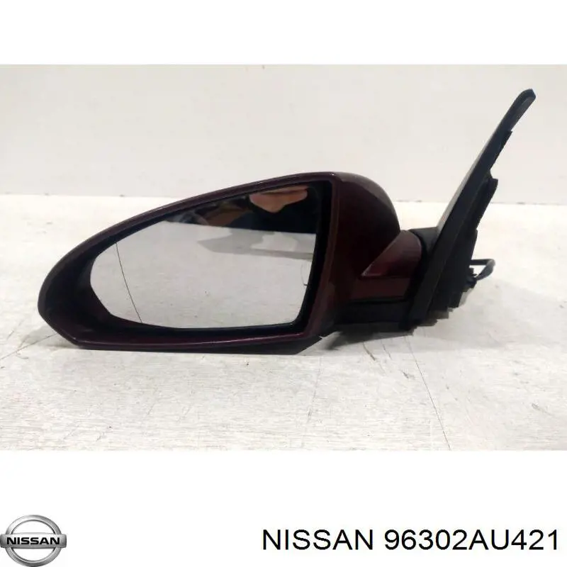 Бічне дзеркало заднього виду на Nissan Primera WP12
