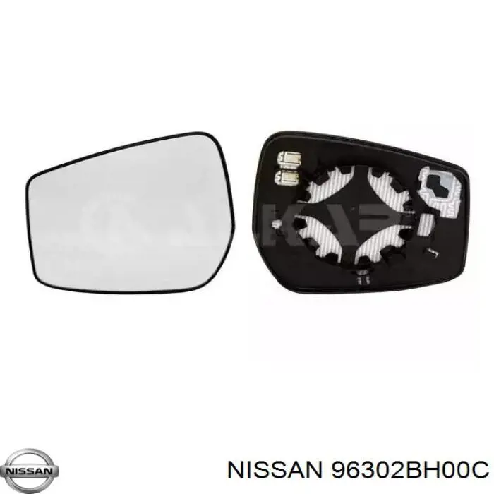 Ліве бічне дзеркало Nissan/Infiniti 96302BH00C ціна, від 126.69 USD