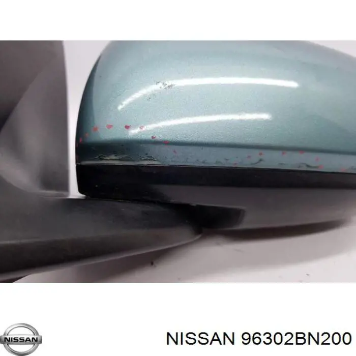 Купити 96302BN227 Nissan/Infiniti Бічне дзеркало заднього виду ліве