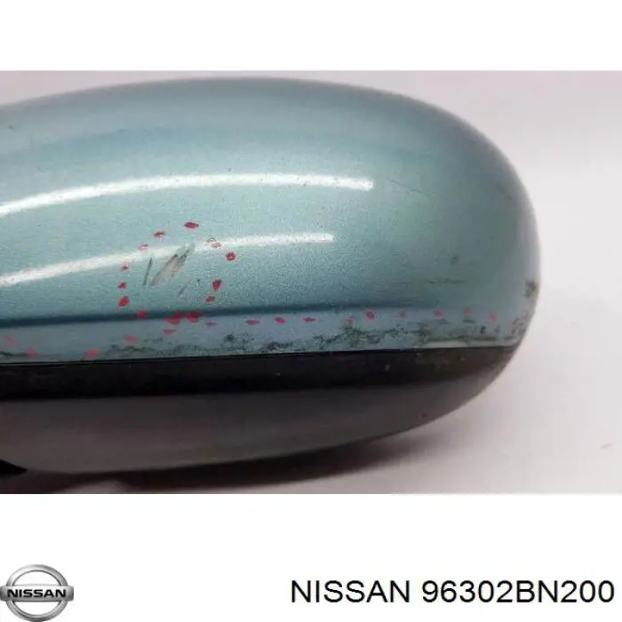 Купити 96302BN286 Nissan/Infiniti Бічне дзеркало заднього виду ліве