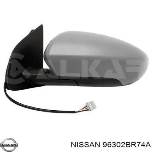 Ліве бічне дзеркало Nissan/Infiniti 96302BR74A ціна, від 91.81 USD