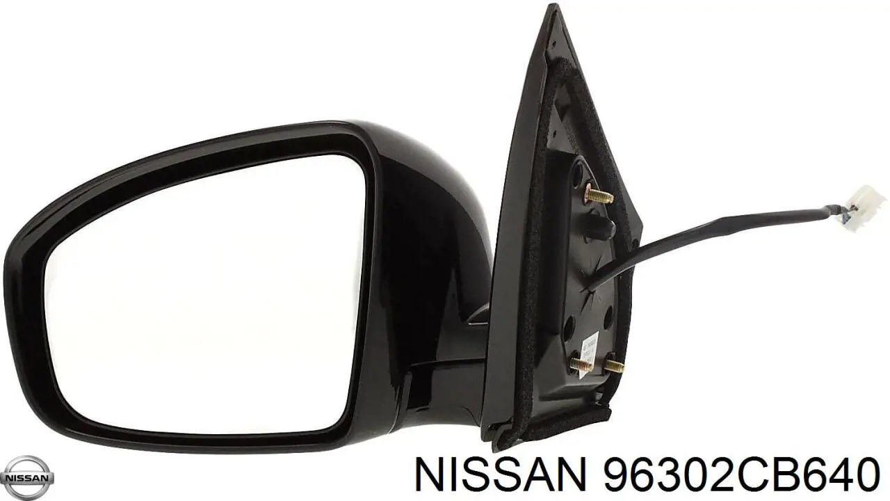 Ліве бічне дзеркало Nissan/Infiniti 96302CB640 ціна, від 112.87 USD