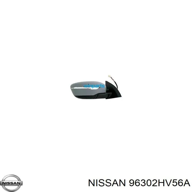 Ліве бічне дзеркало Nissan/Infiniti 96302HV56A ціна, від  USD
