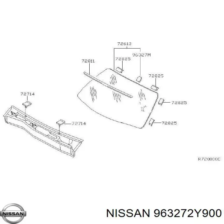 Купити 963272Y900 Nissan/Infiniti 