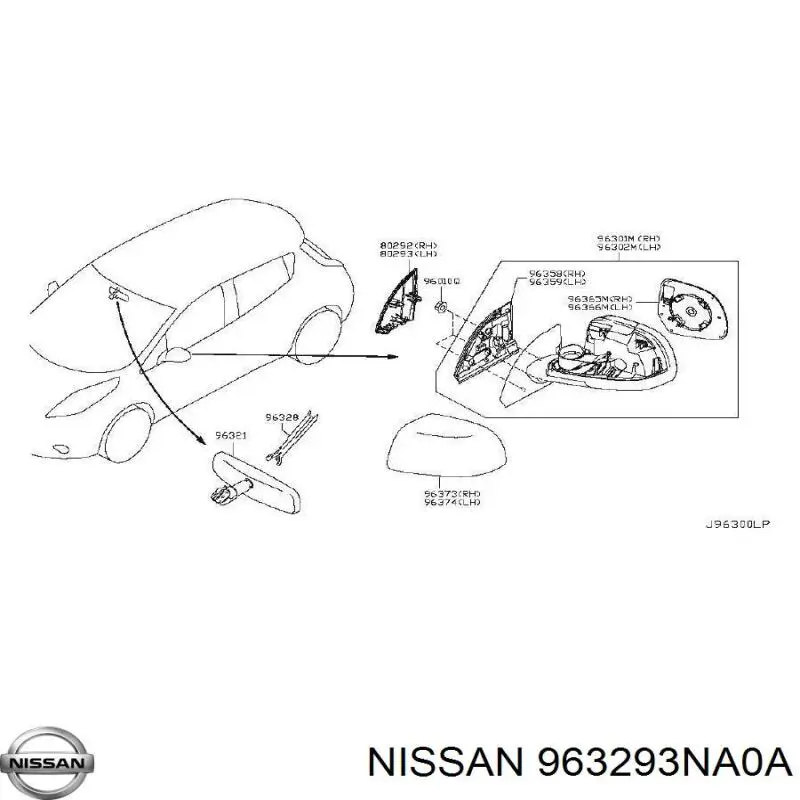  963293NA0A Nissan