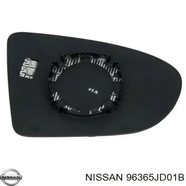 Зеркальный элемент левый NISSAN 96365JD01B