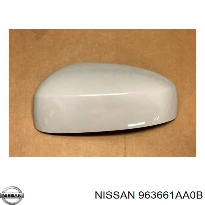 963661AA0B Nissan/Infiniti Дзеркальний елемент лівого дзеркала заднього виду