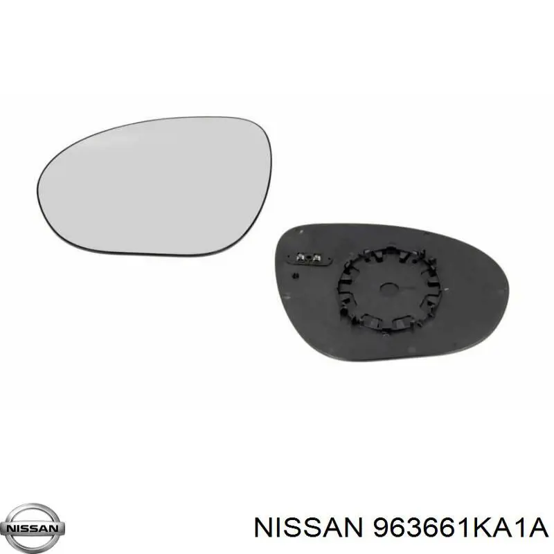 Зеркальный элемент левый NISSAN 96366BV81A