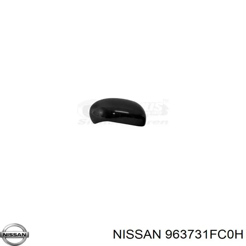 Накладка правого дзеркала заднього виду Nissan/Infiniti 963731FC0H ціна, від 13.69 USD