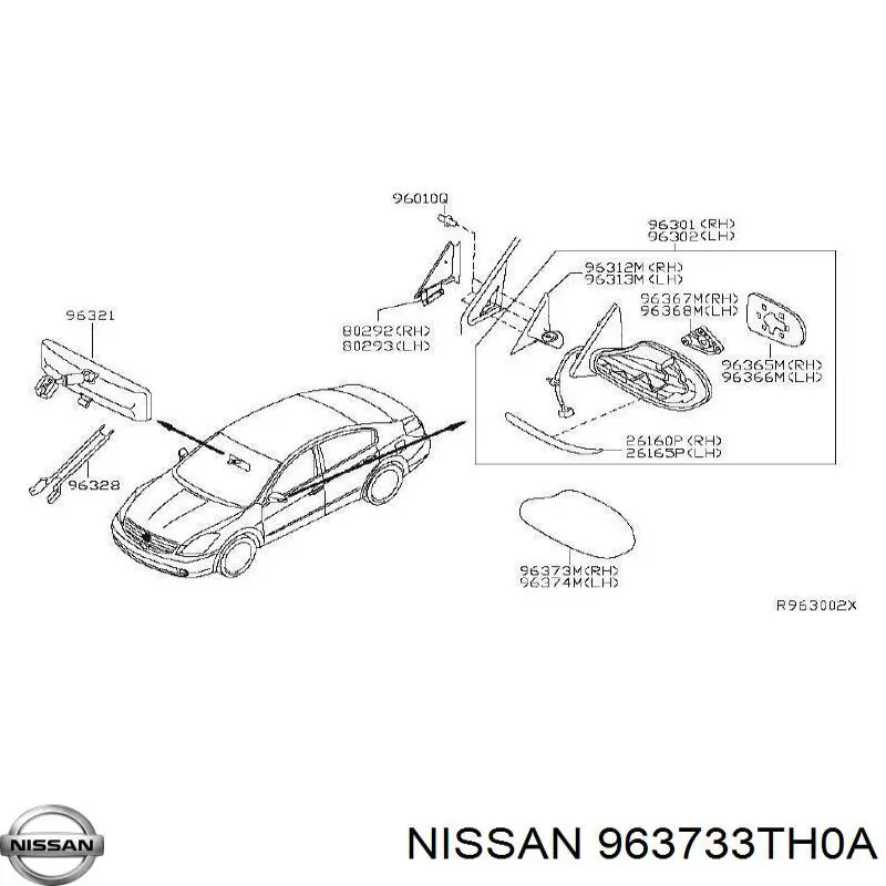  963653TH3A Nissan