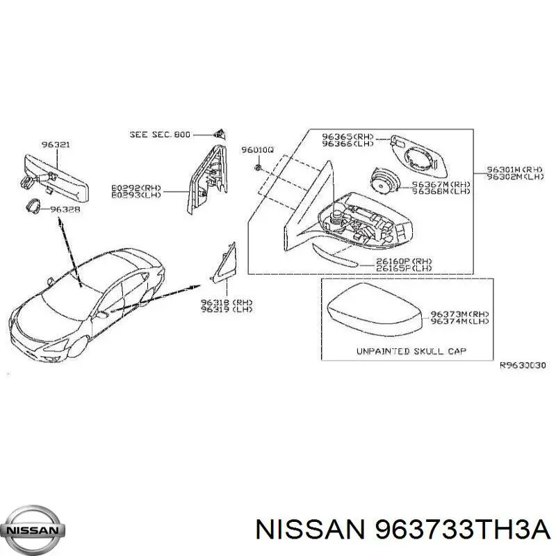  963733TH3A Nissan