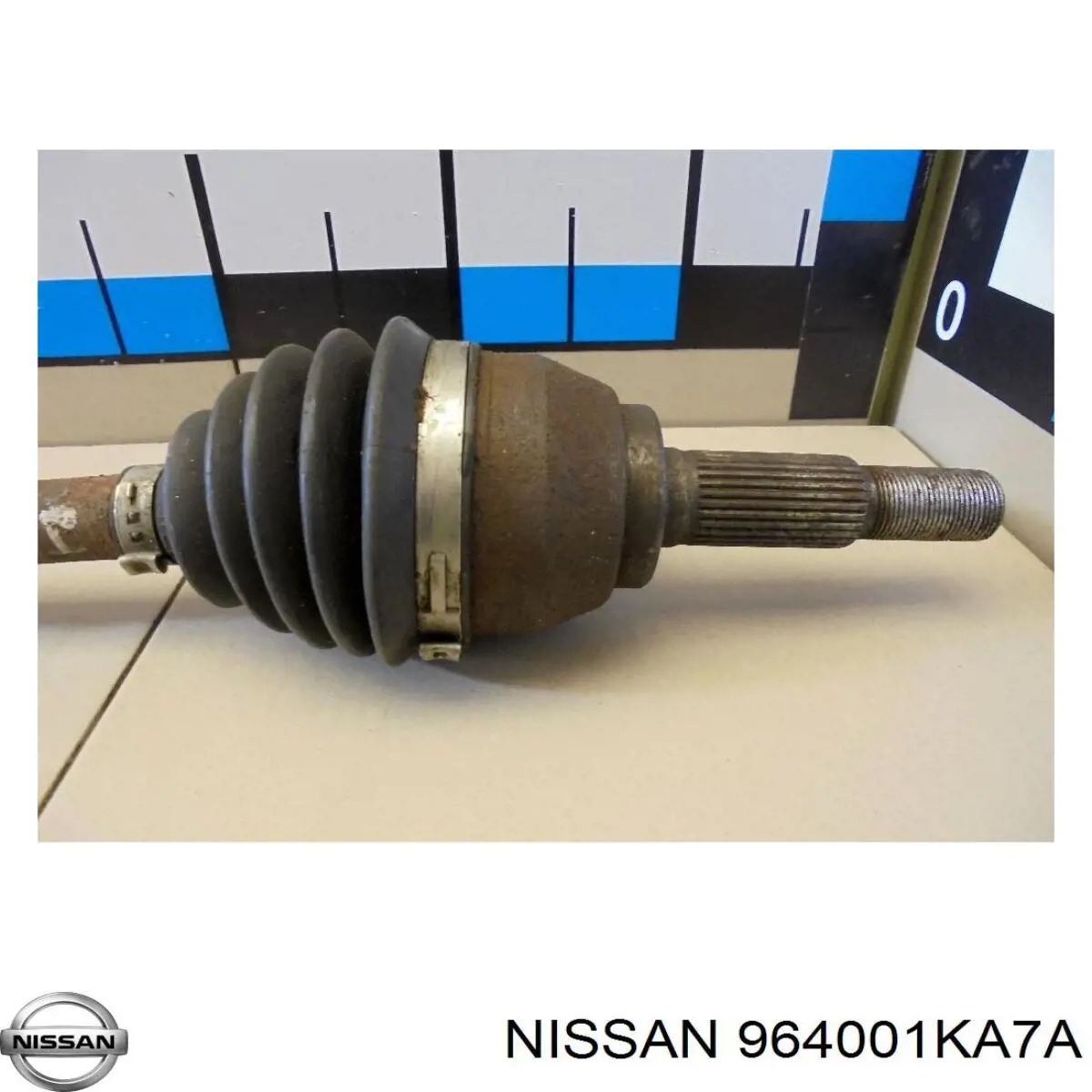 964001KA7A Nissan/Infiniti Козирок протисонячний
