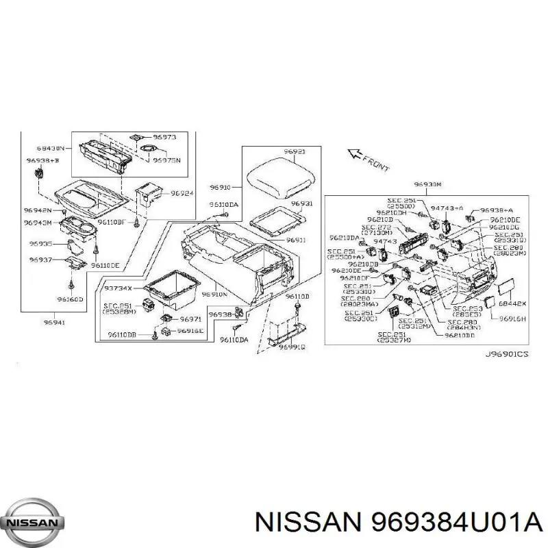 969384U01A Nissan/Infiniti 