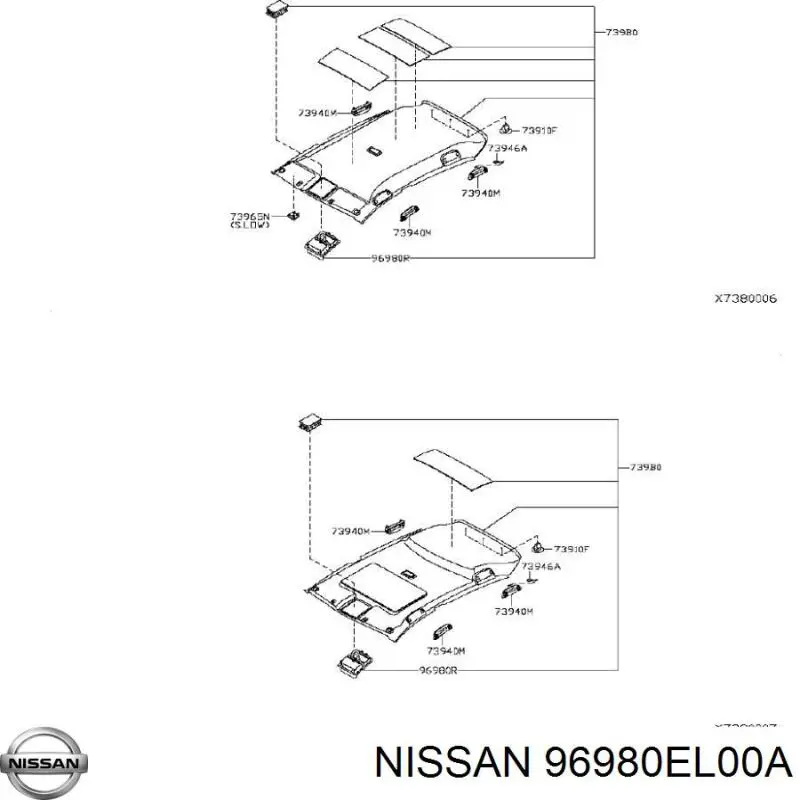  96980EL00A Nissan