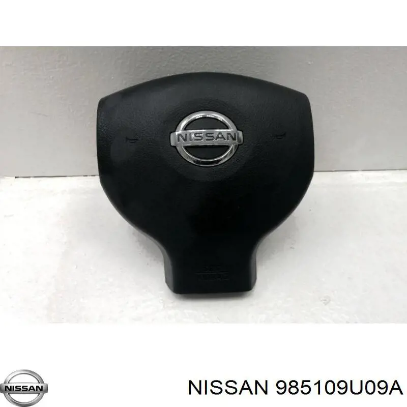 Подушка безпеки, водійська, AIRBAG 985109U09A Nissan/Infiniti
