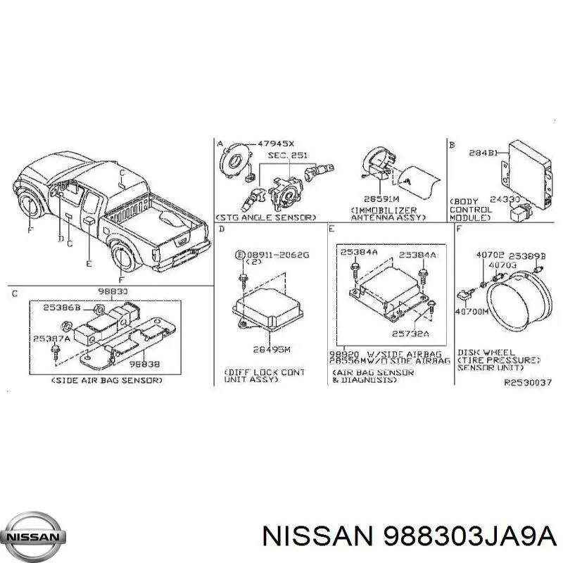 988303JA9A Nissan/Infiniti 