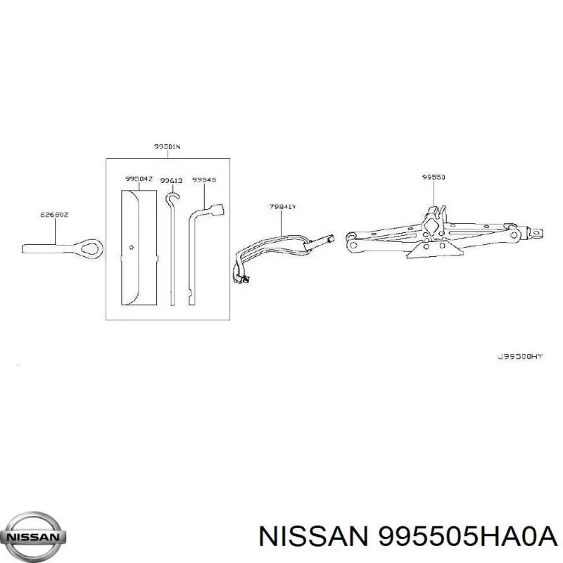 995505HA0A Nissan/Infiniti 