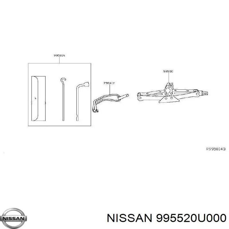 Купити 995520U000 Nissan/Infiniti 
