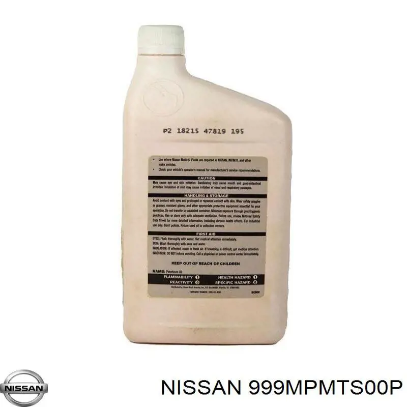 Купити 999MPMTS00P Nissan/Infiniti Масло варіатора