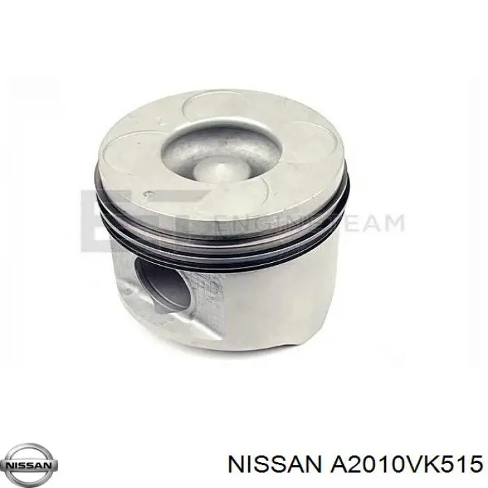 Поршень в комплекті на 1 циліндр, STD Nissan Murano (Z51) (Нісан Мурано)