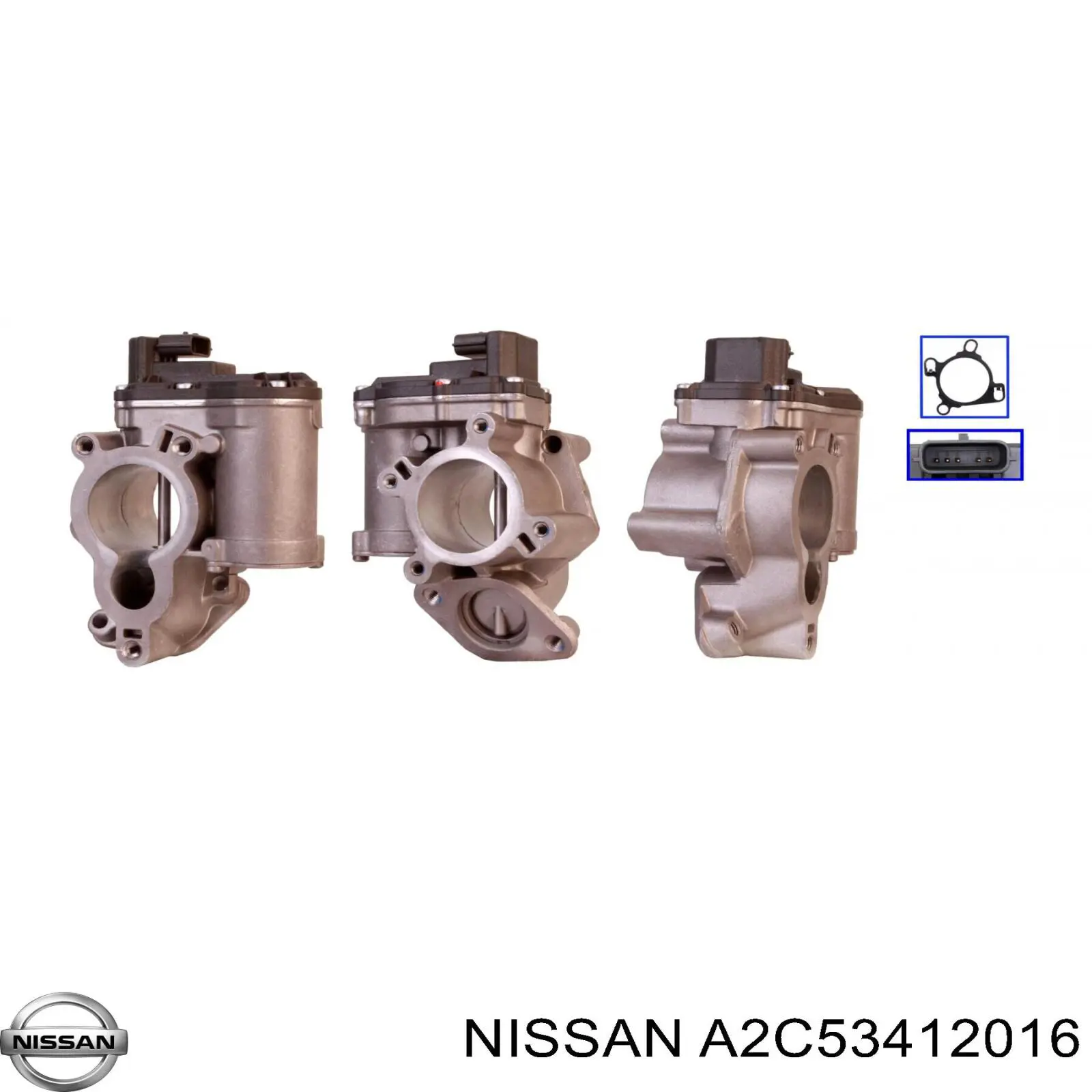 Клапан EGR рециркуляції газів Continental/Siemens A2C59515009