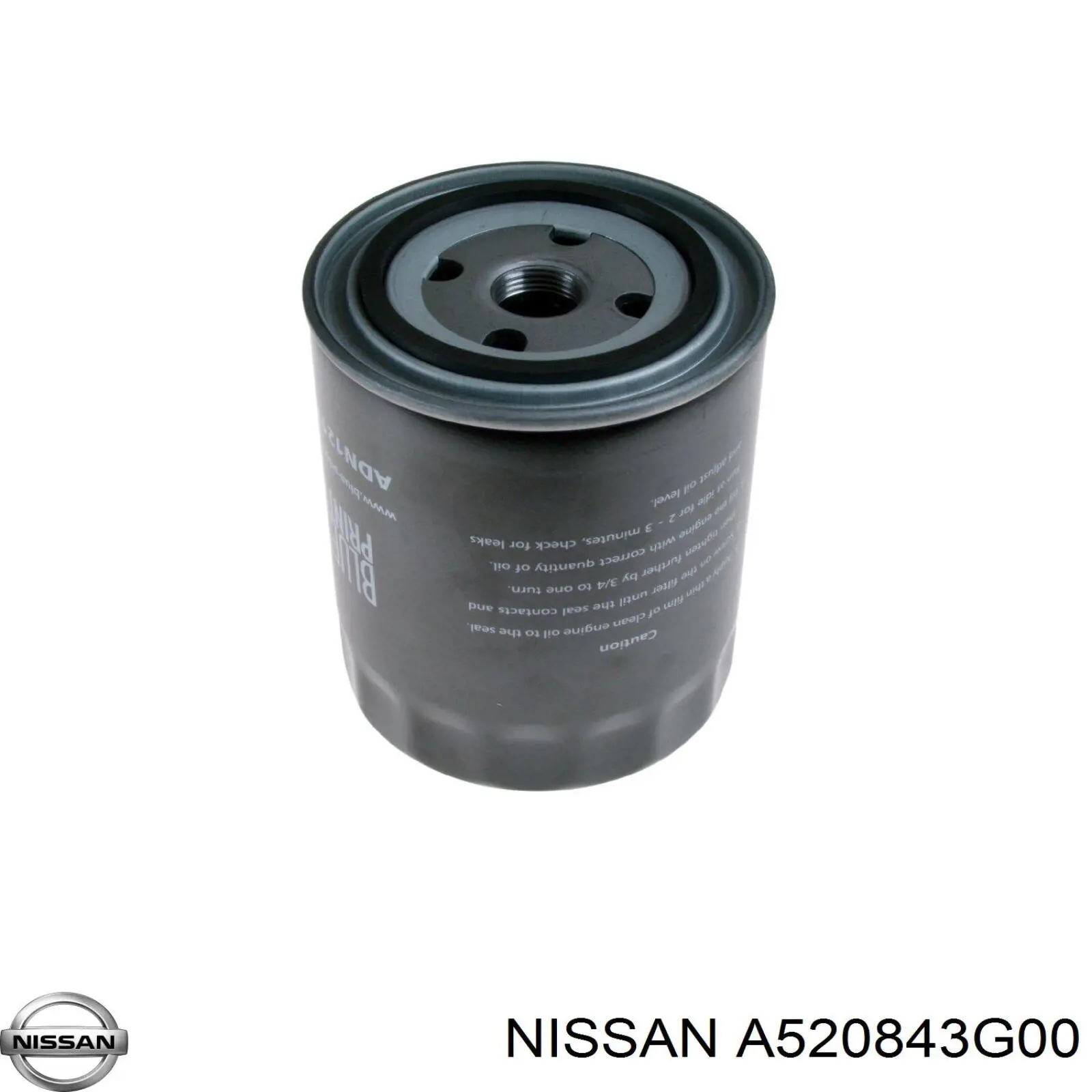 Фільтр масляний A520843G00 Nissan