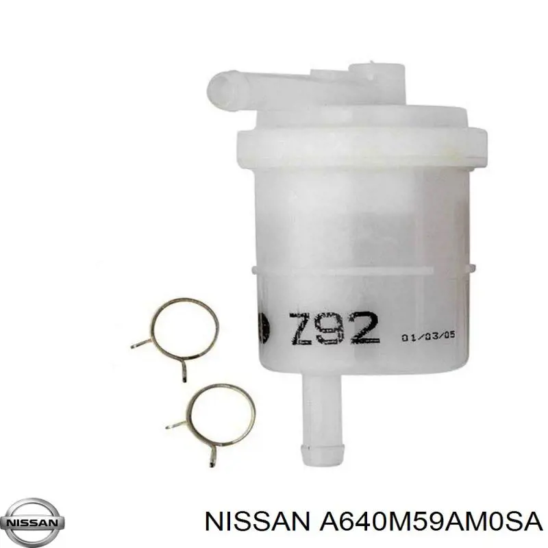 Фільтр тонкого очищення палива Nissan/Infiniti A640M59AM0SA ціна, від 2.74 USD