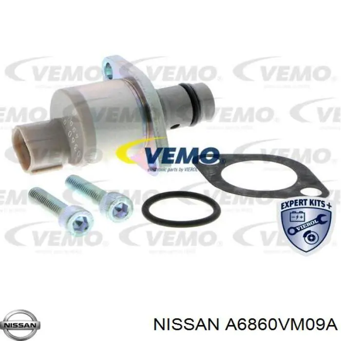 A6860VM09A Nissan клапан регулювання тиску, редукційний клапан пнвт