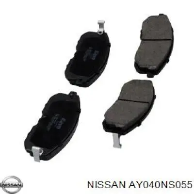 AY040NS055 Nissan/Infiniti Передні гальмівні колодки