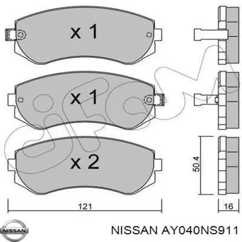  AY040NS911 Nissan