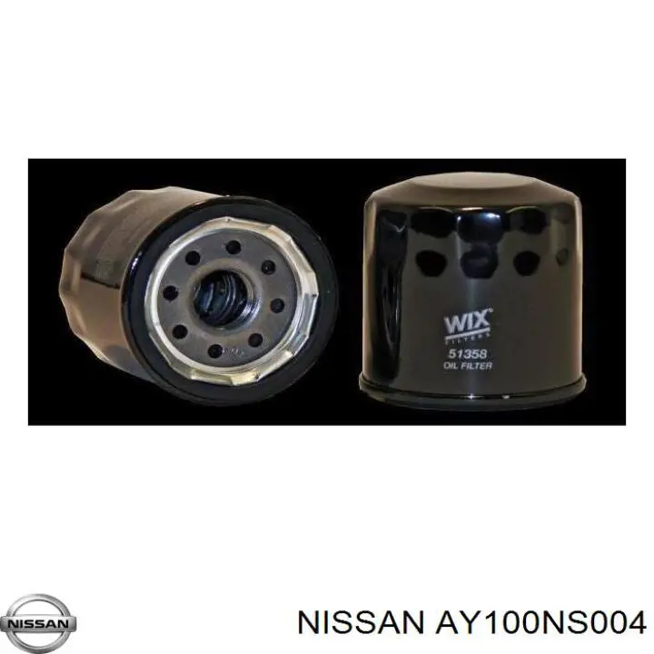 Купити AY100NS004 Nissan/Infiniti Фільтр очищення масла відцентровий