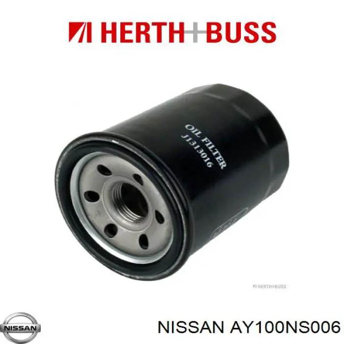 Масляний фільтр AY100NS006 Nissan/Infiniti