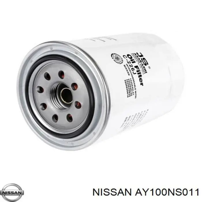 AY100NS011 Nissan фільтр масляний