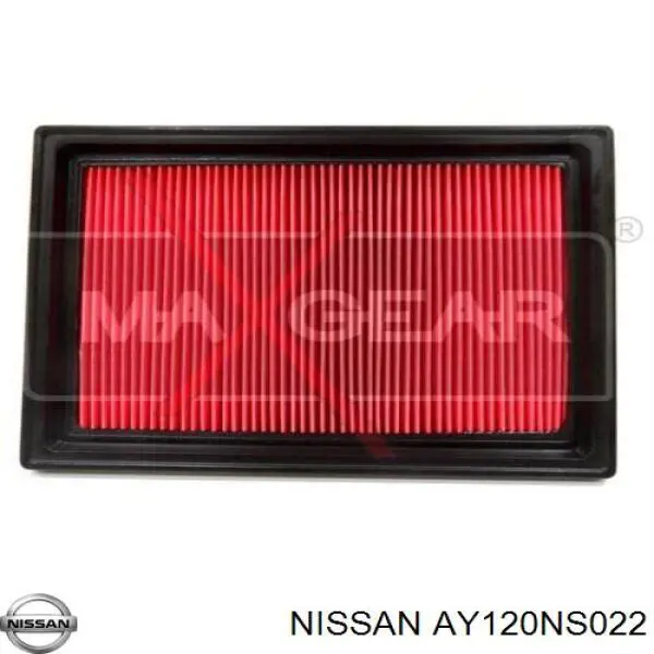 Купити AY120NS022 Nissan/Infiniti Автомобільний фільтр повітря