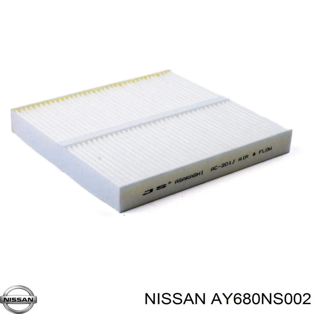 AY680NS002 Nissan/Infiniti Внутрішньосалонний фільтр