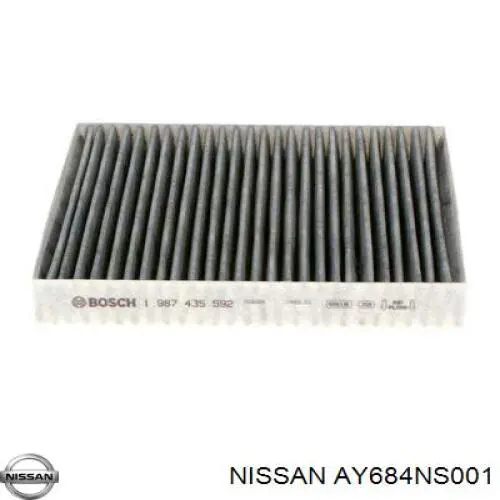 AY684NS001 Nissan фільтр салону