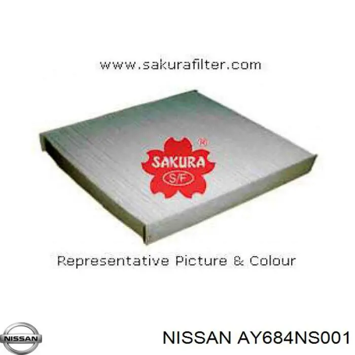 Фільтр салону AY684NS001 Nissan/Infiniti