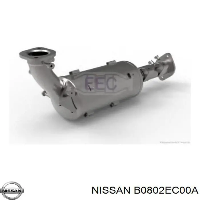 Фільтр системи відпрацьованих газів Nissan/Infiniti B0802EC00A ціна, від 271.71 USD