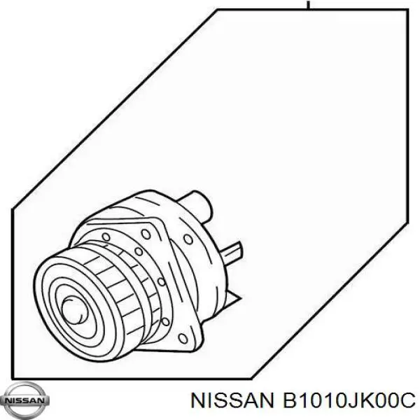 Купити B1010JK00C Nissan/Infiniti Насос охолоджуючої рідини