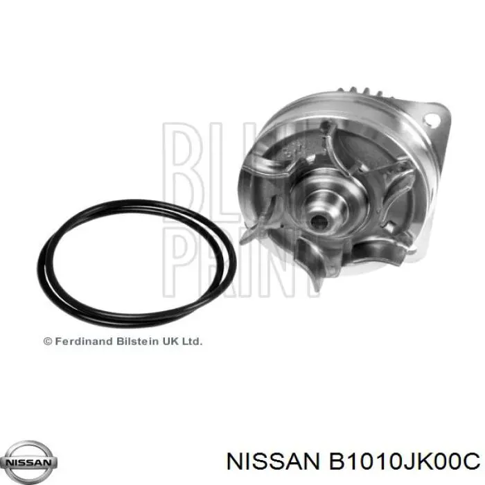 B1010JK00C Nissan помпа водяна, (насос охолодження)